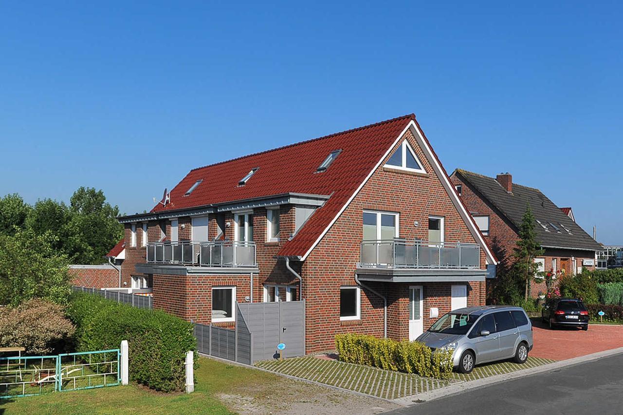Ferienwohnungen Am Kajedeich Bensersiel Exterior foto